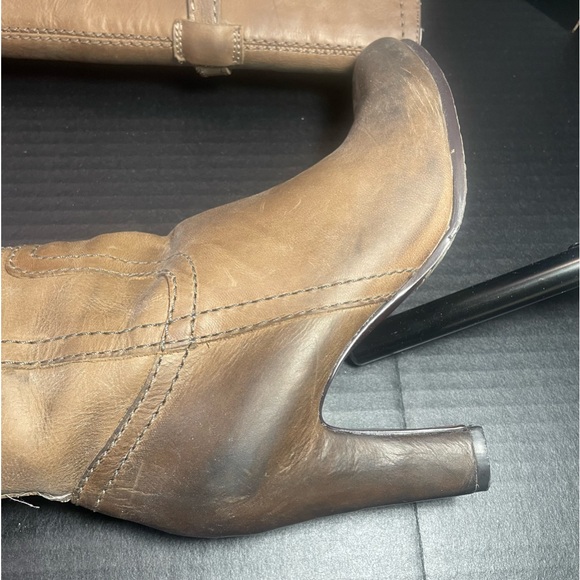 Sam Edelman OTK boots in taupe Like New PRICE IS FIRM WHICH MEANS NO DISCOUNTS - Picture 12 of 16